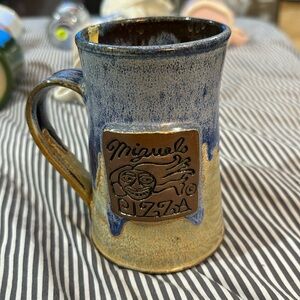 Miguals  pizza clay mug